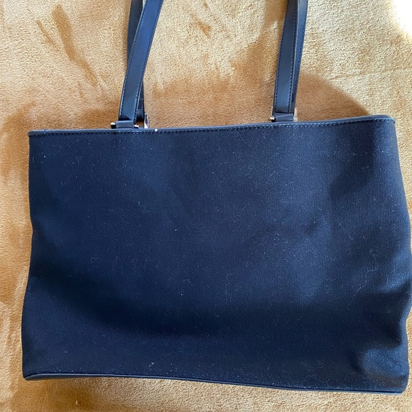 Villeroy & Boch “VB” Black & White Graphic Canvas Tote; Bellboy, Women & Dog - Picture 5 of 14